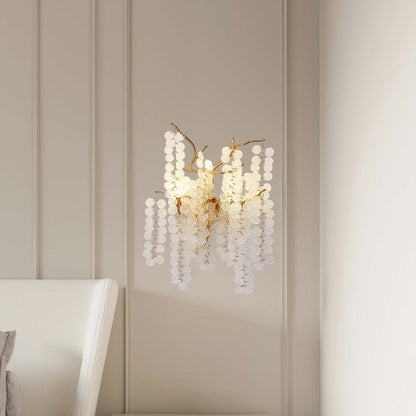 Shiro Noda Contemporary Crystal Wall Lamp