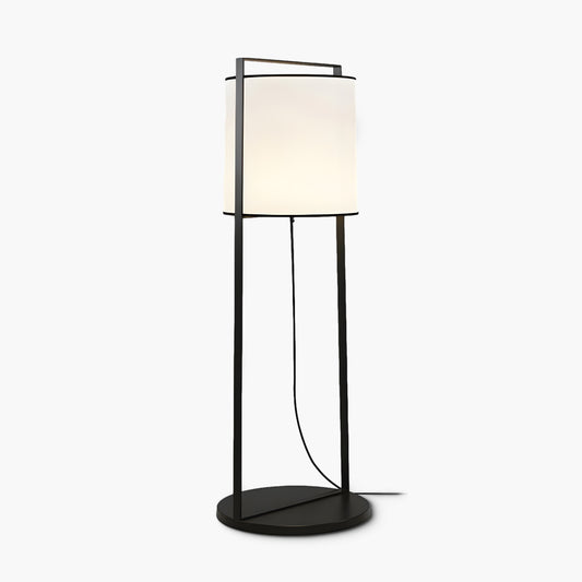 Silhouette Textile Contemporary Metal Floor Lamp