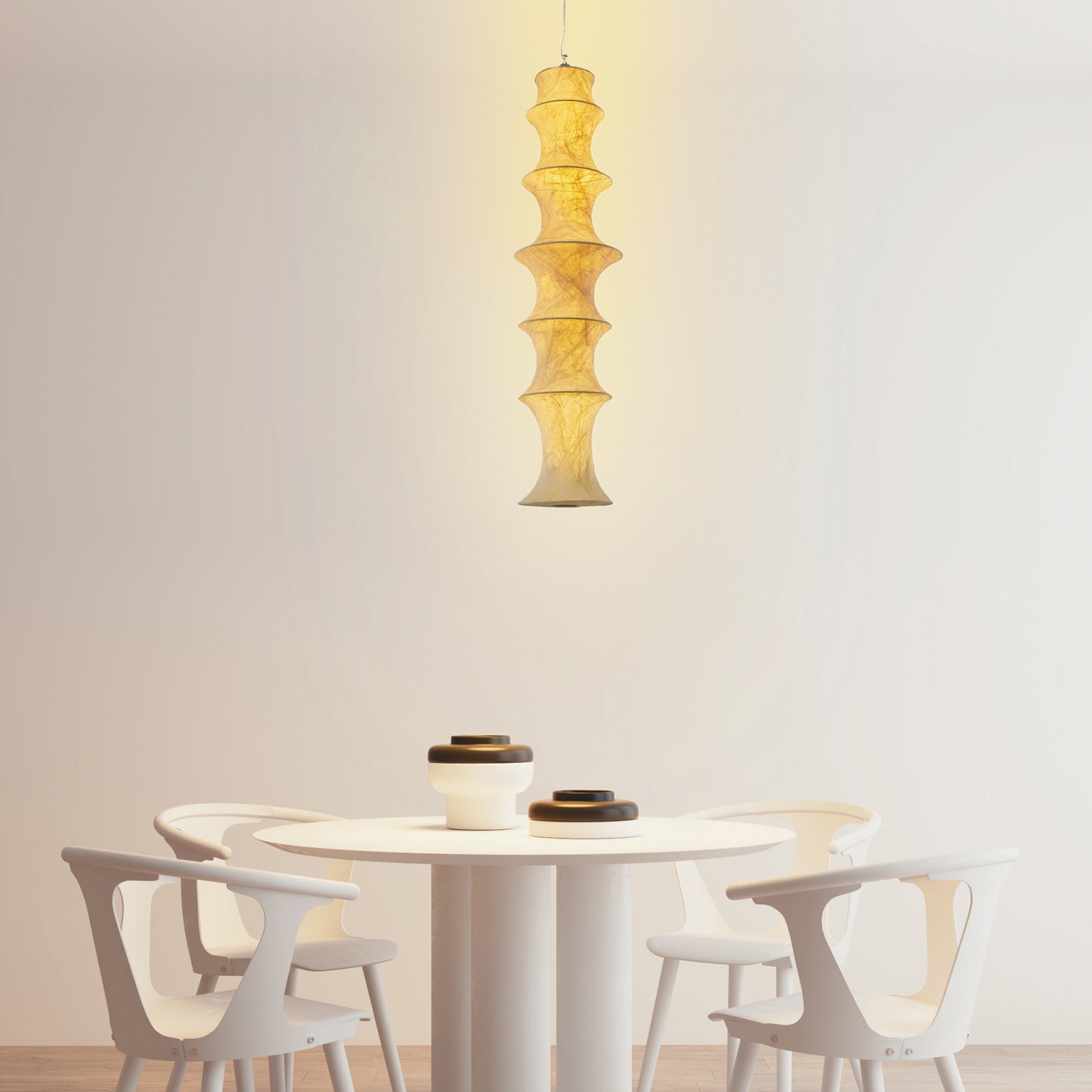 Silk Falkland Minimalist Metal Pendant Lamp