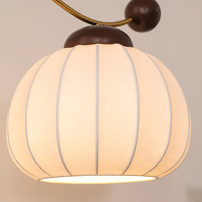 Silk Globe Luxury Metal Table Lamp