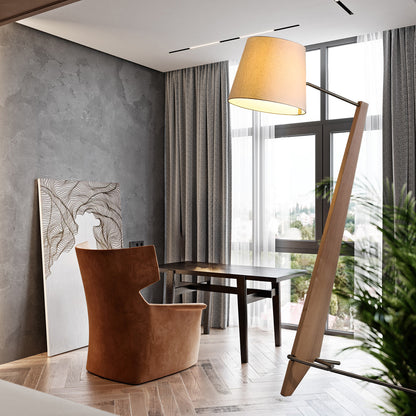 Silva Giant Minimalist Metal Floor Lamp