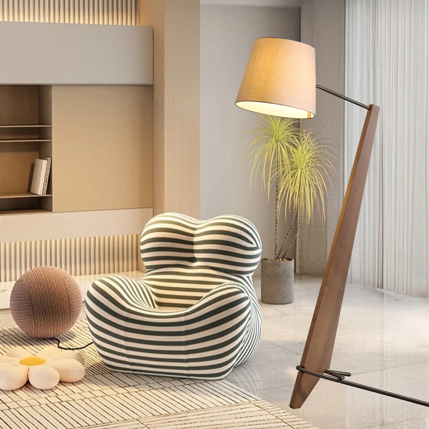 Silva Giant Minimalist Metal Floor Lamp