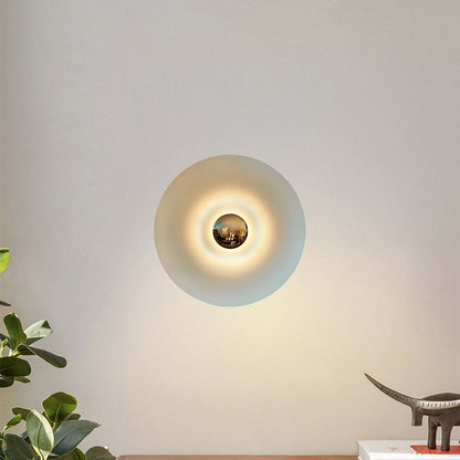 Simplicity Glow Eclectic Metal Wall Light