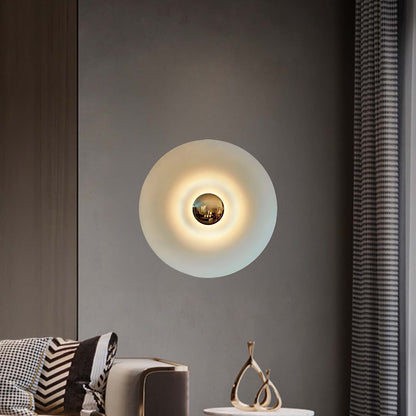 Simplicity Glow Eclectic Metal Wall Light