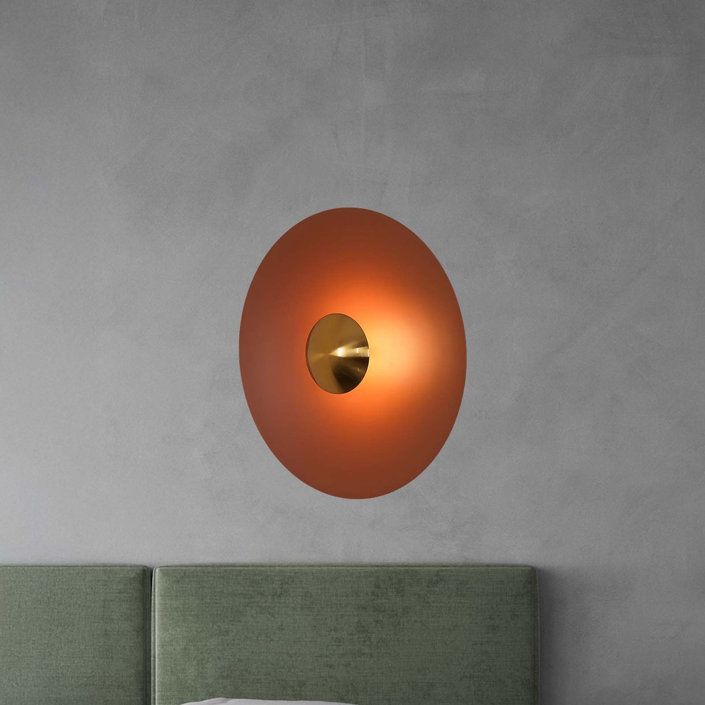 Simplicity Glow Eclectic Metal Wall Light