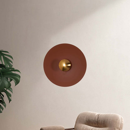 Simplicity Glow Eclectic Metal Wall Light