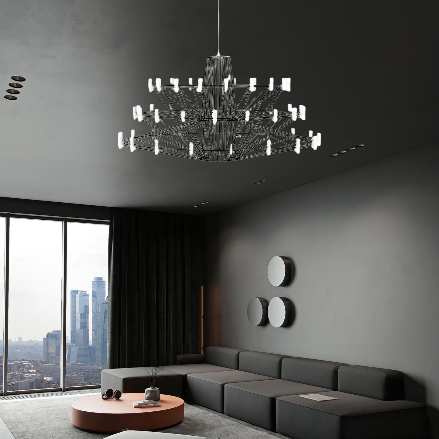 Sky Ballet Classic Metal Chandelier