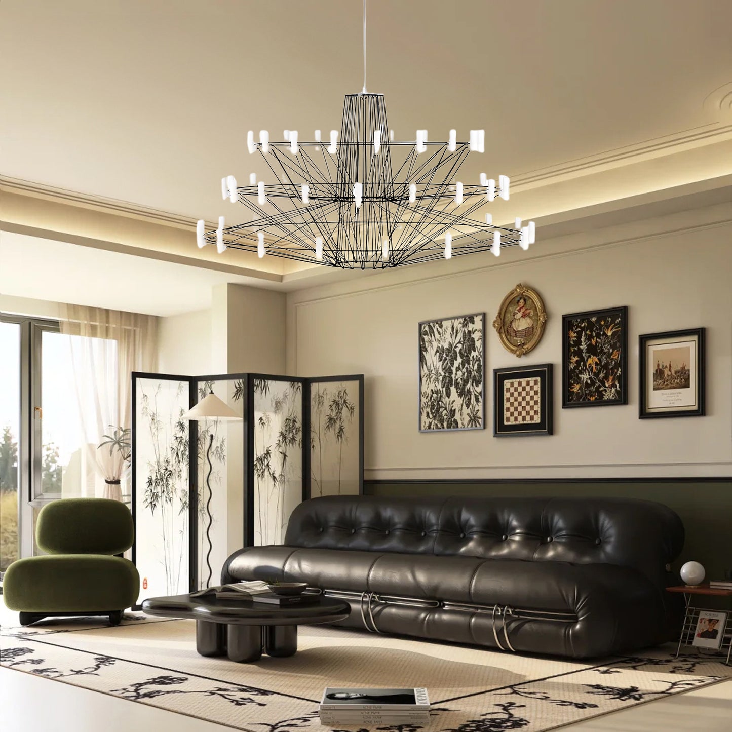 Sky Ballet Classic Metal Chandelier