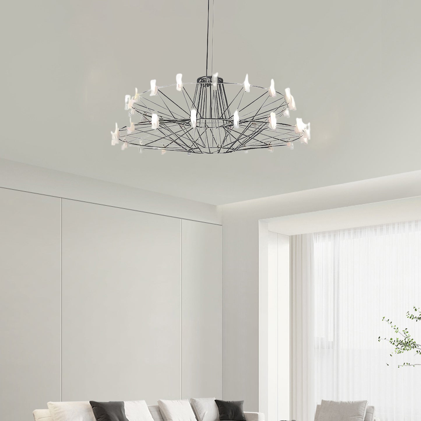 Sky Ballet Classic Metal Chandelier