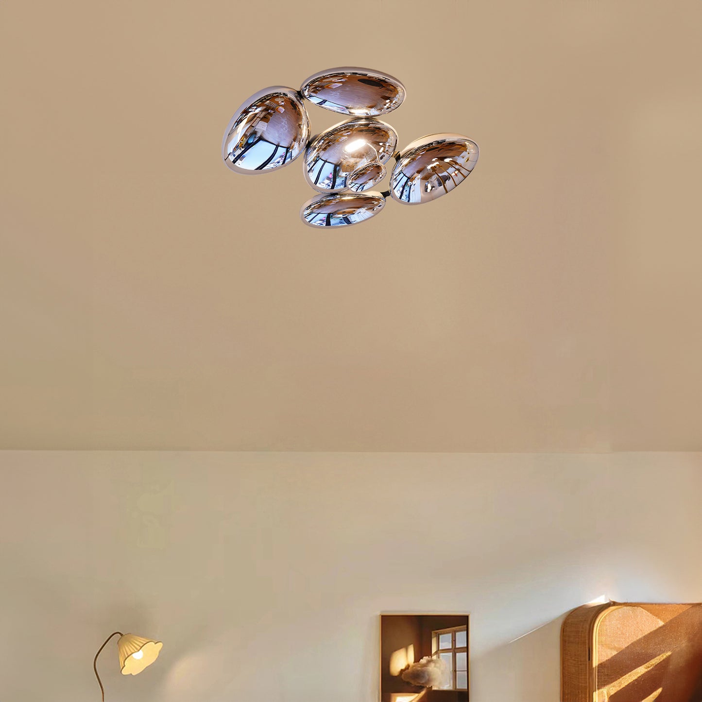 Skydro Art Deco Aluminum Ceiling Lamp