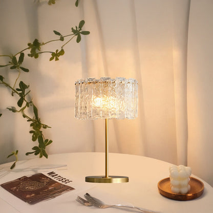 Skylar Art Deco Crystal Table Lamp