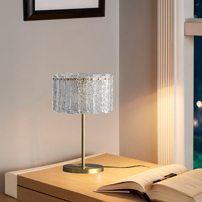 Skylar Art Deco Crystal Table Lamp