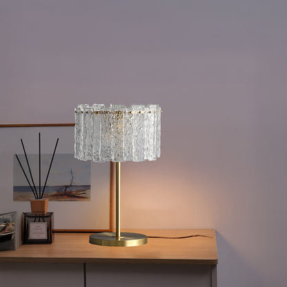 Skylar Art Deco Crystal Table Lamp