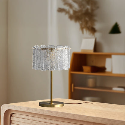 Skylar Art Deco Crystal Table Lamp