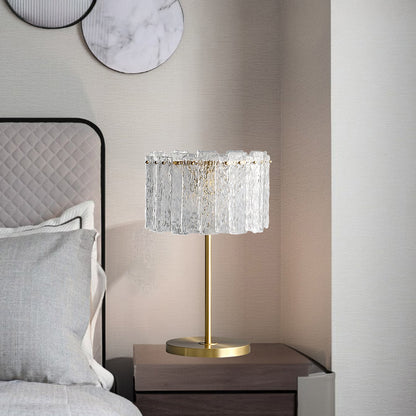 Skylar Art Deco Crystal Table Lamp