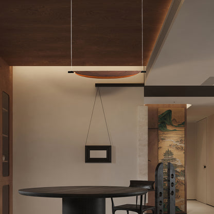 Sleek Board Modern Metal Pendant Lamp