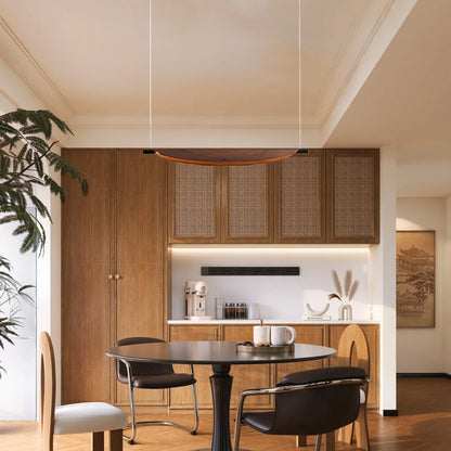 Sleek Board Modern Metal Pendant Lamp