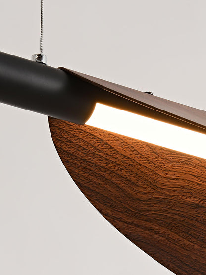 Sleek Board Modern Metal Pendant Lamp