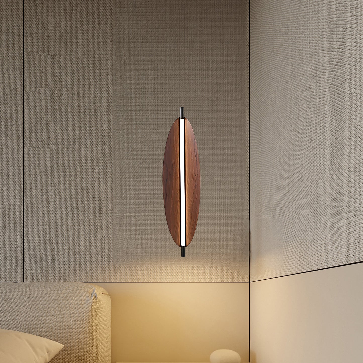 Sleek Electric Metal Board Sconce