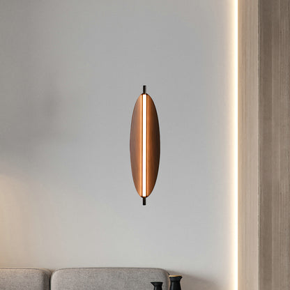 Sleek Electric Metal Board Sconce