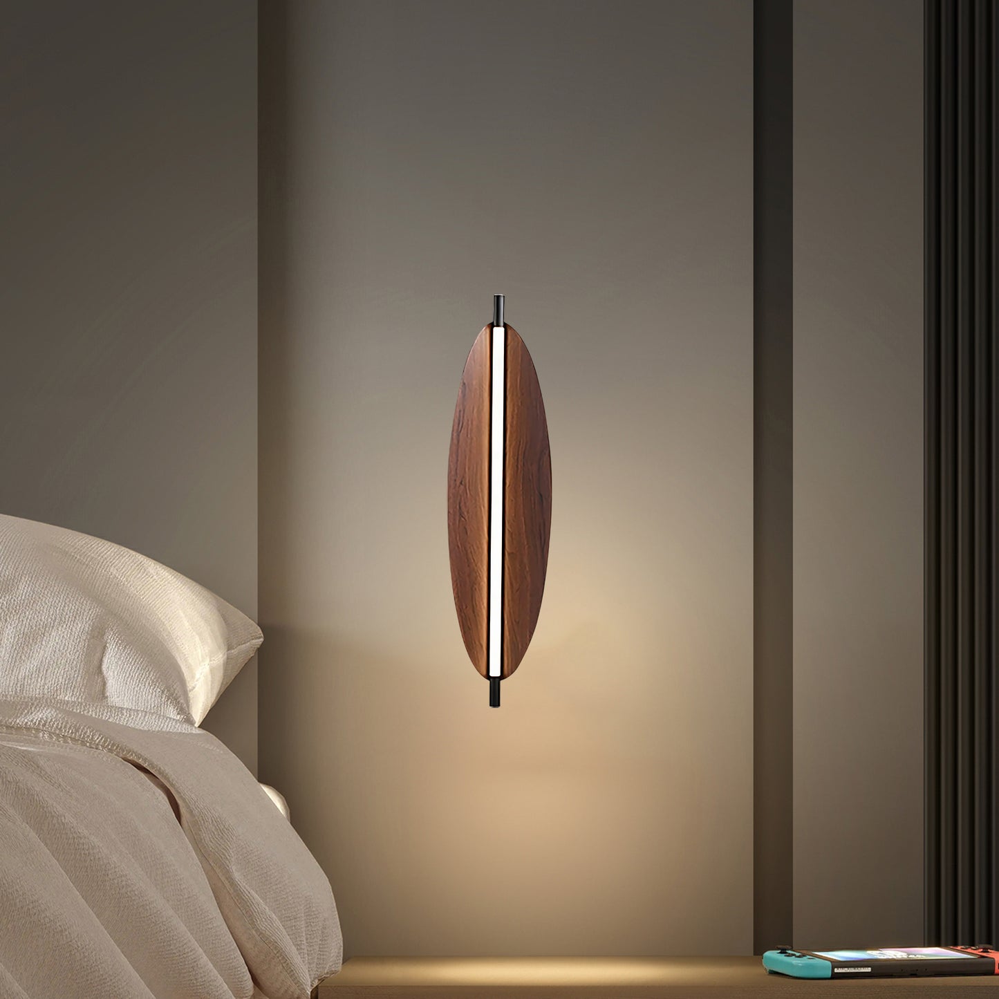 Sleek Electric Metal Board Sconce