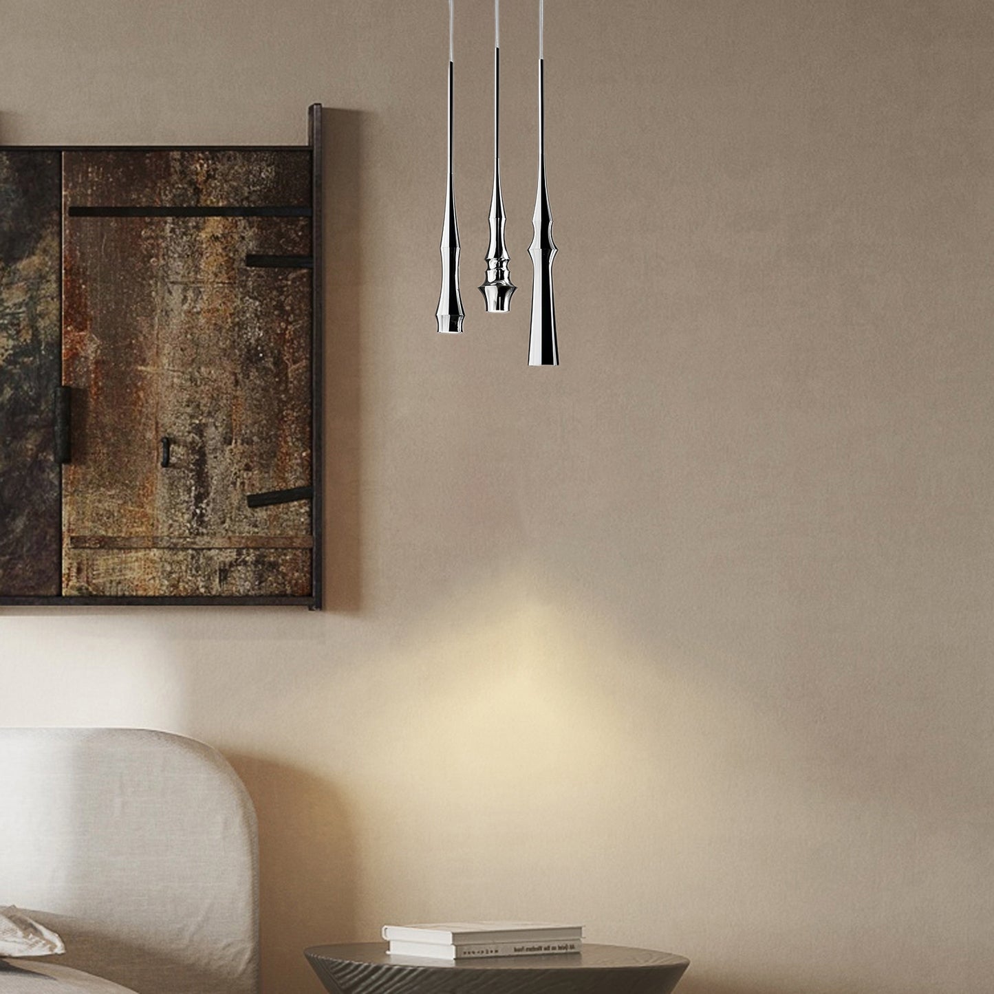 Slend Eclectic Metal Pendant Light