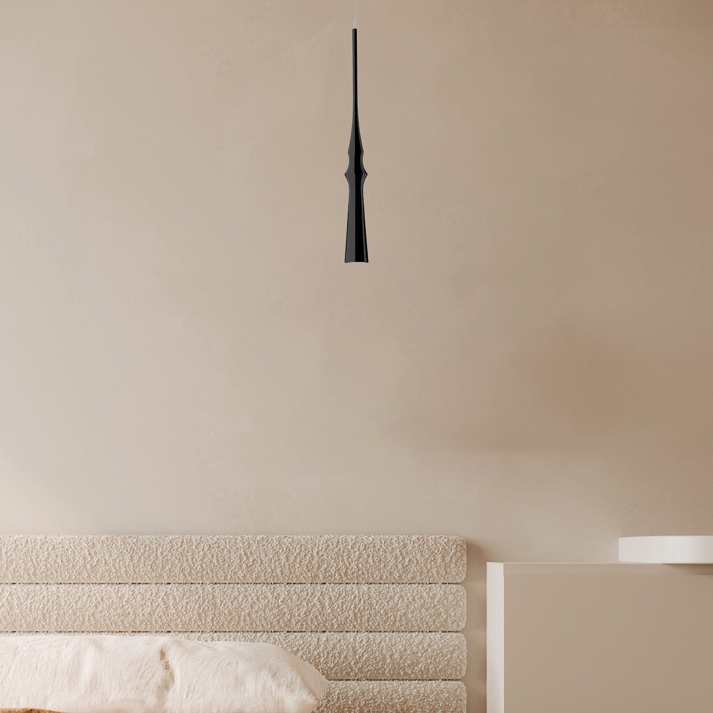 Slend Eclectic Metal Pendant Light