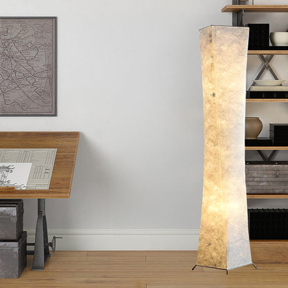 Slim Waist Tower Modern Metal Floor Lamp