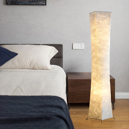 Slim Waist Tower Modern Metal Floor Lamp