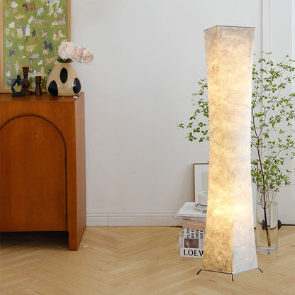 Slim Waist Tower Modern Metal Floor Lamp