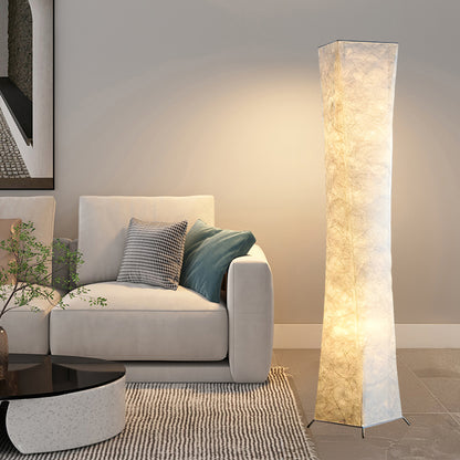 Slim Waist Tower Modern Metal Floor Lamp