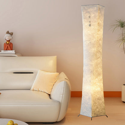 Slim Waist Tower Modern Metal Floor Lamp