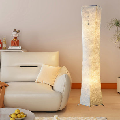 Slim Waist Tower Modern Metal Floor Lamp