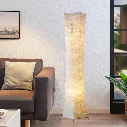 Slim Waist Tower Modern Metal Floor Lamp