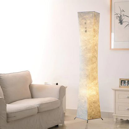 Slim Waist Tower Modern Metal Floor Lamp