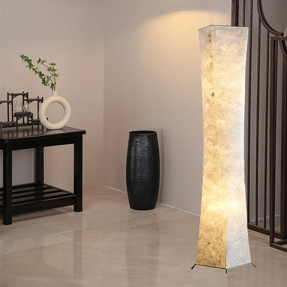 Slim Waist Tower Modern Metal Floor Lamp