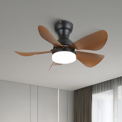 Small Arilia 29 Modern Metal Ceiling Fan Light