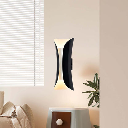 Small Waist Minimalist Metal Wall Lamp