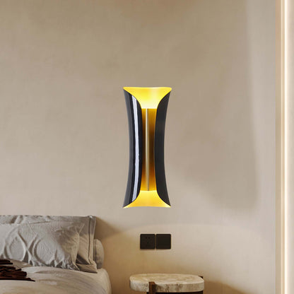 Small Waist Minimalist Metal Wall Lamp