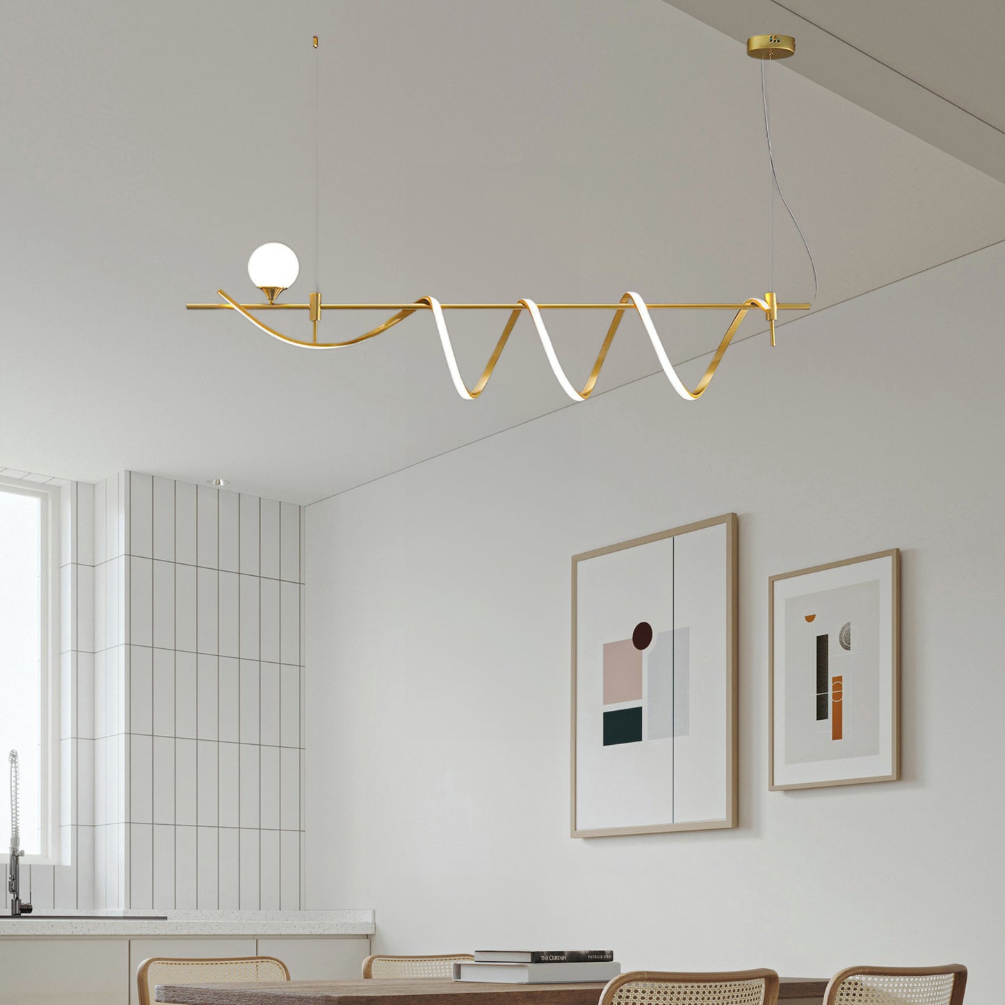 Sniki Modern Crystal Pendant Light