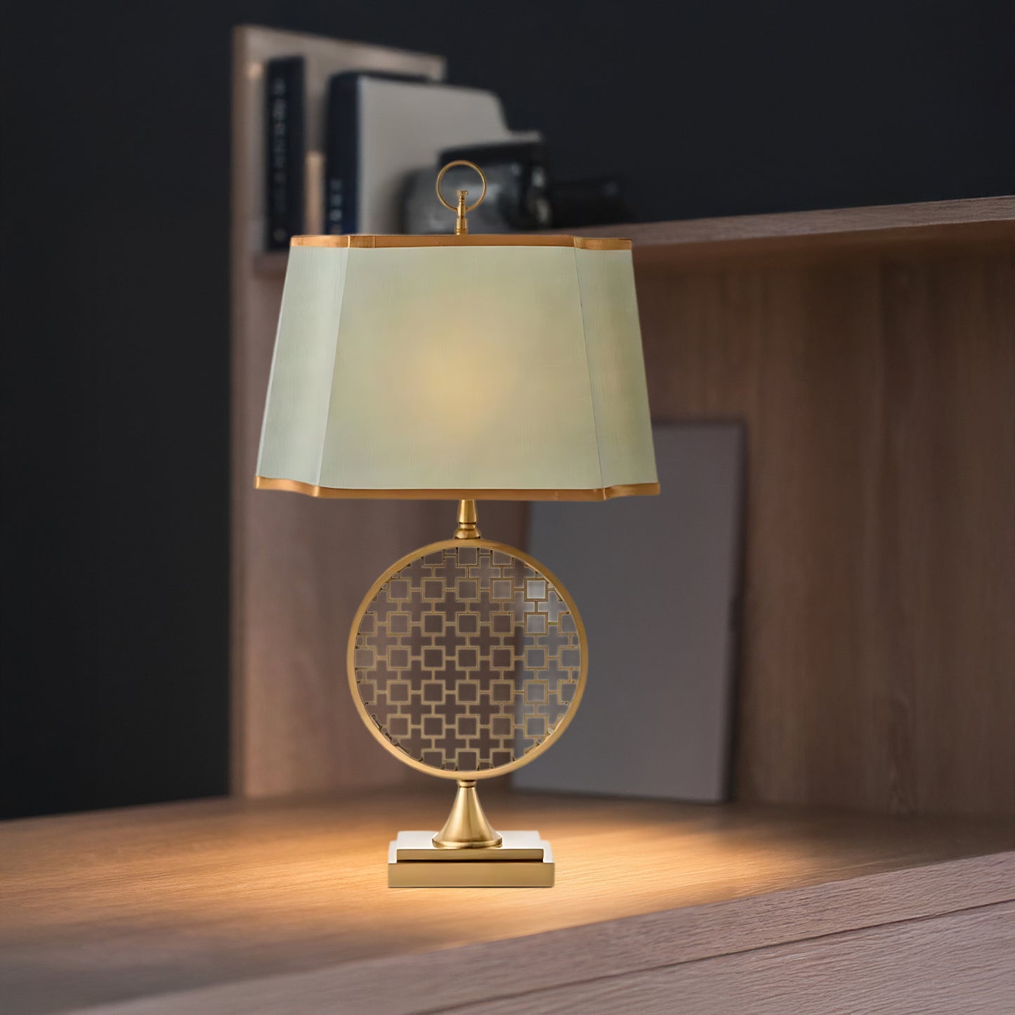 Soho Eclectic Metal Table Lamp