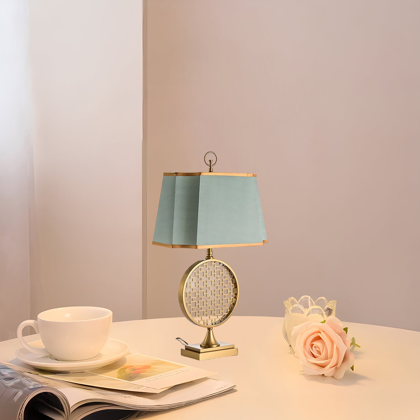 Soho Eclectic Metal Table Lamp