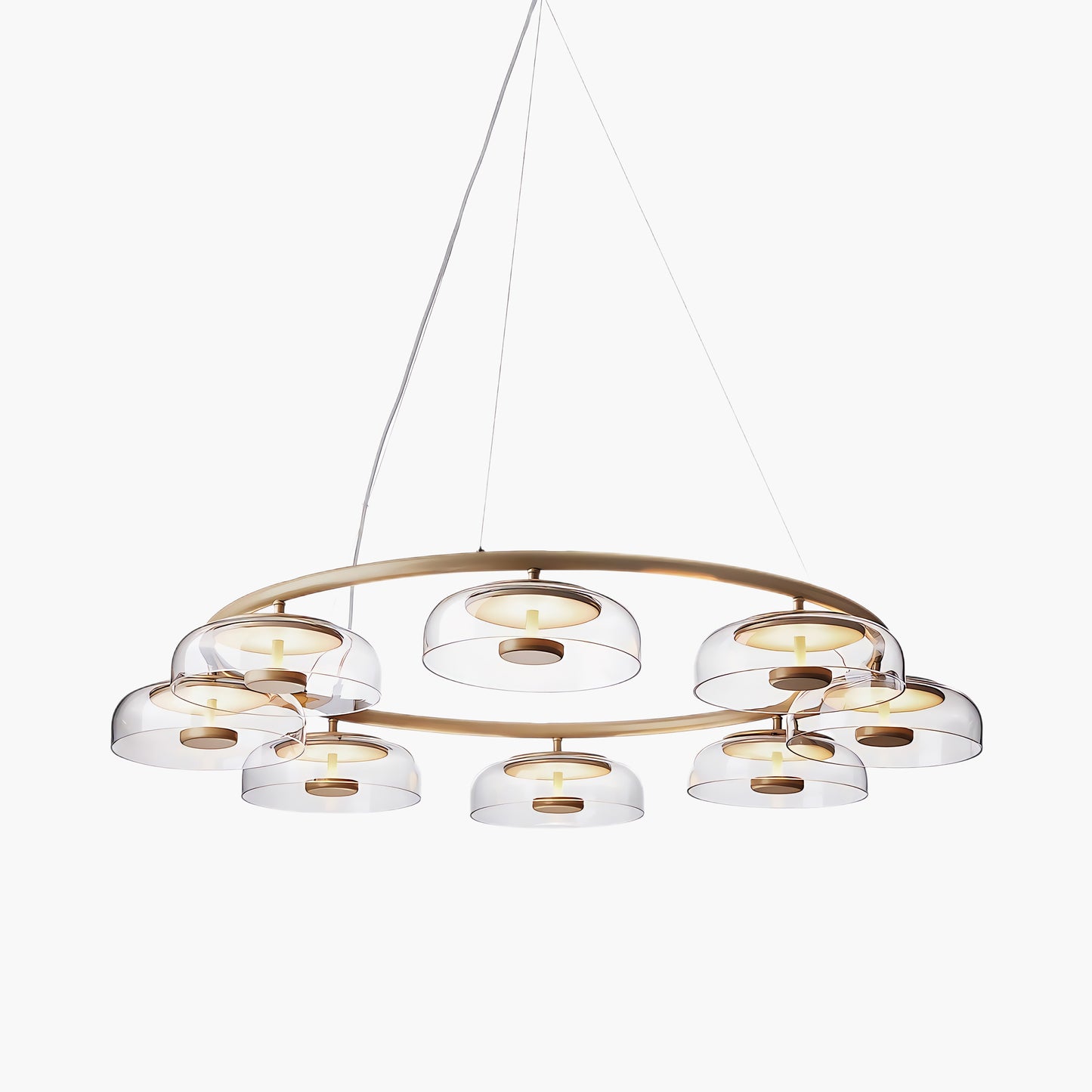 Solara Eclectic Crystal Chandelier