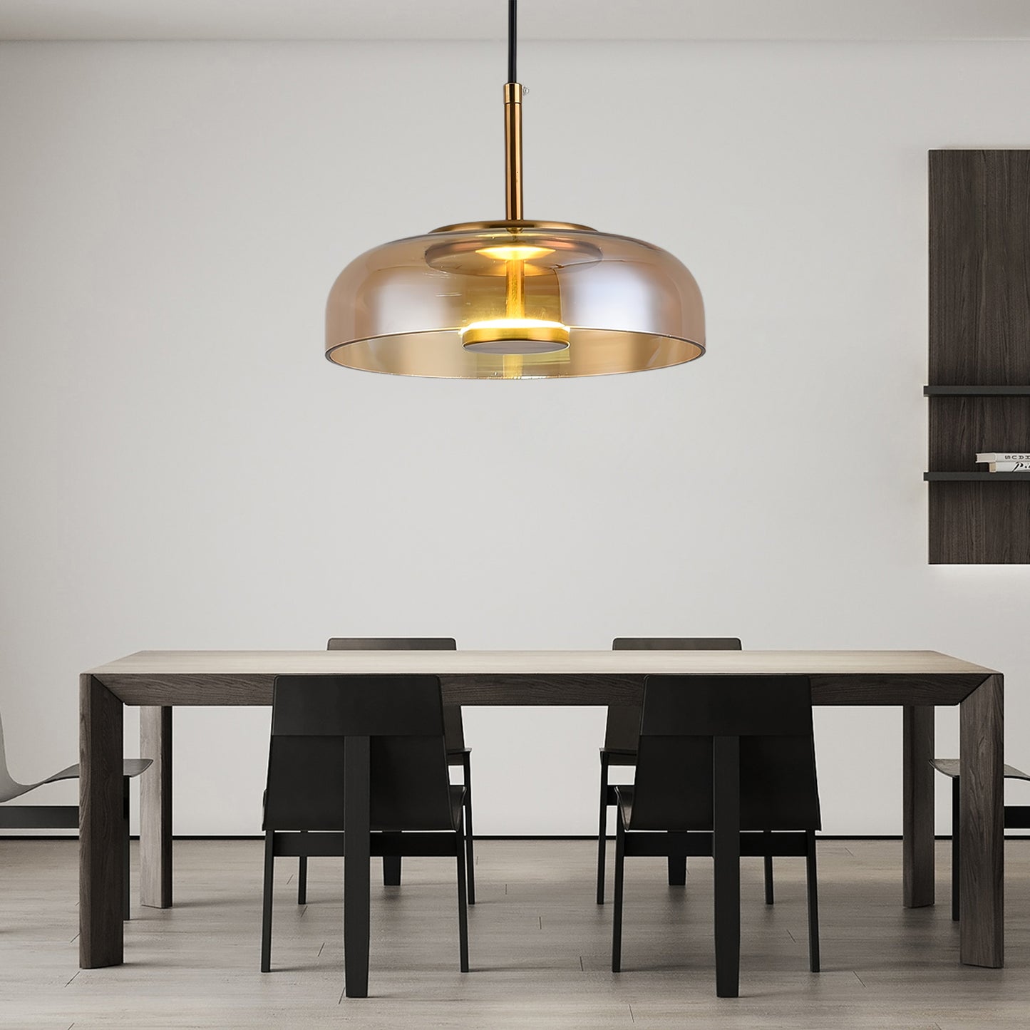 Solara Modern Crystal Pendant Lamp