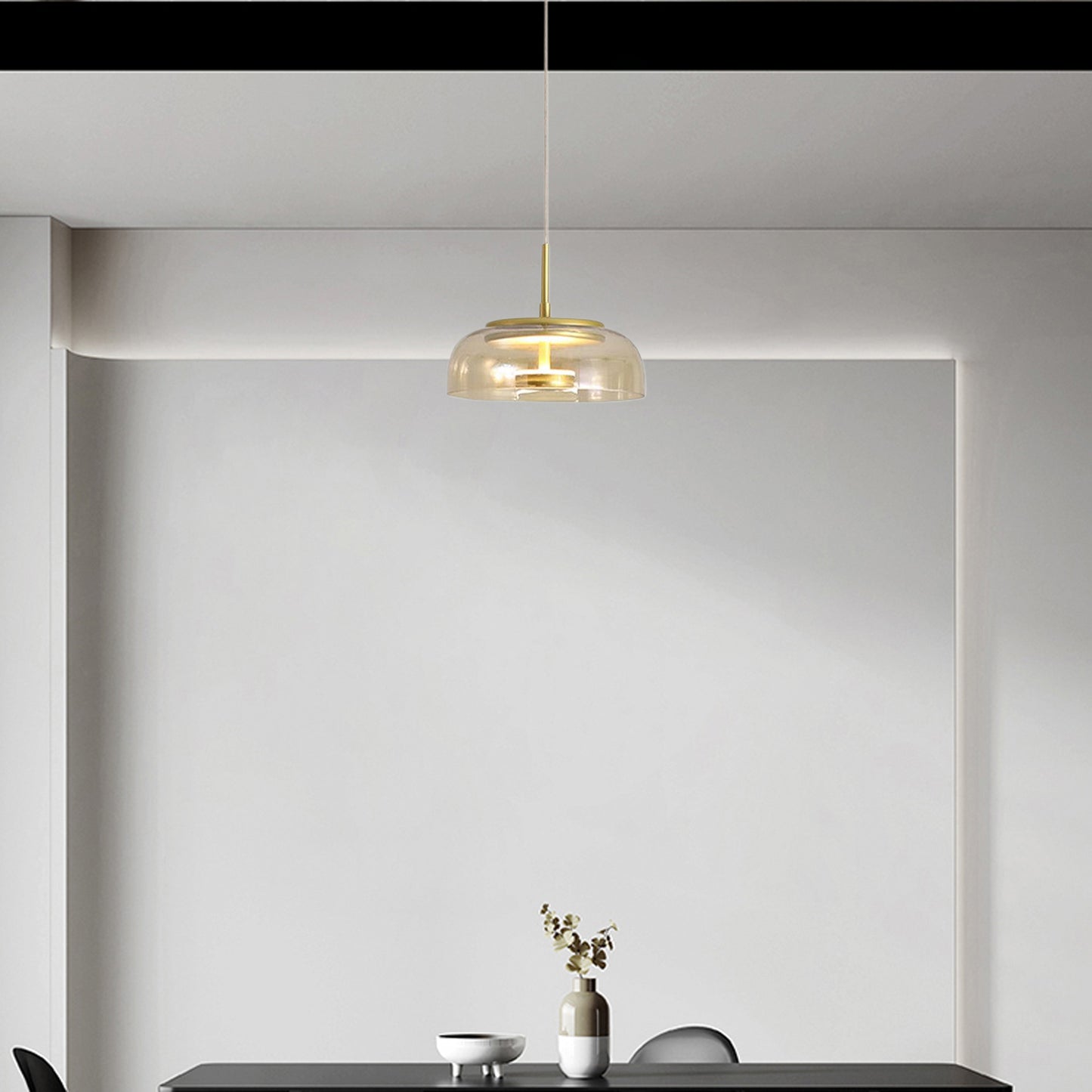 Solara Modern Crystal Pendant Lamp