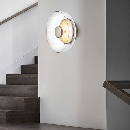 Solara Minimalist Crystal Wall Light