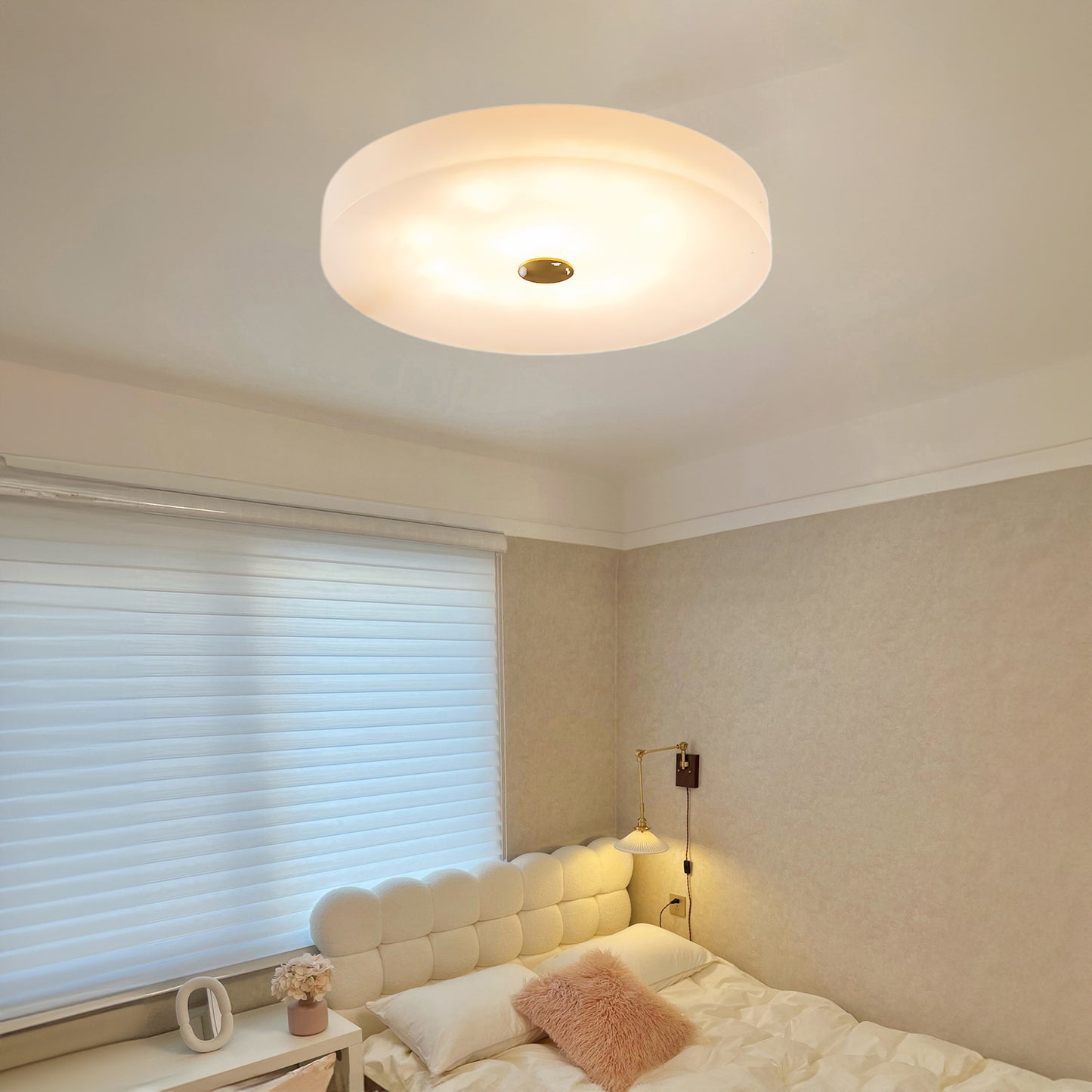 Sophie Alabaster Modern Metal Ceiling Lamp