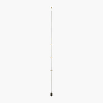 Soreluna Contemporary Crystal Floor Lamp