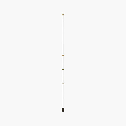 Soreluna Contemporary Crystal Floor Lamp