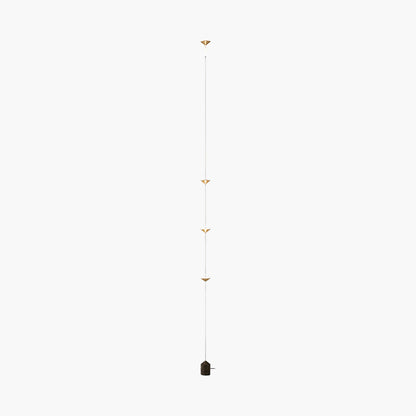 Soreluna Contemporary Crystal Floor Lamp